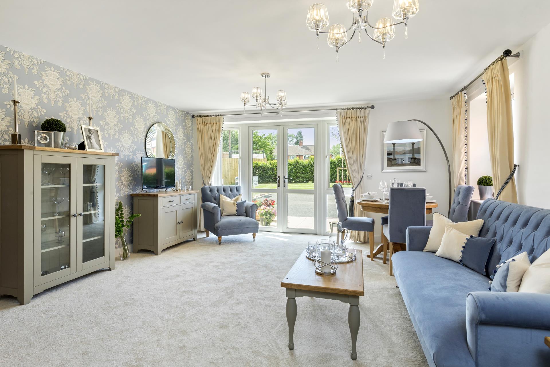 Loddon House living room